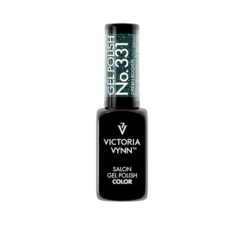 Victoria Vynn  Victoria Vynn Salon Gellak | Disco Fever Collectie | Green Boogie | 331 | Groen | Glitter | 8 ml