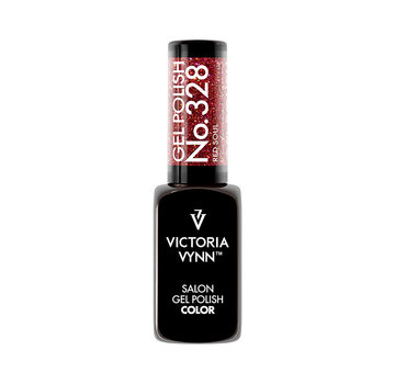 Victoria Vynn  Victoria Vynn Salon Gellak | Disco Fever Collectie | Red Soul | 328 | Rood | Glitter | 8 ml