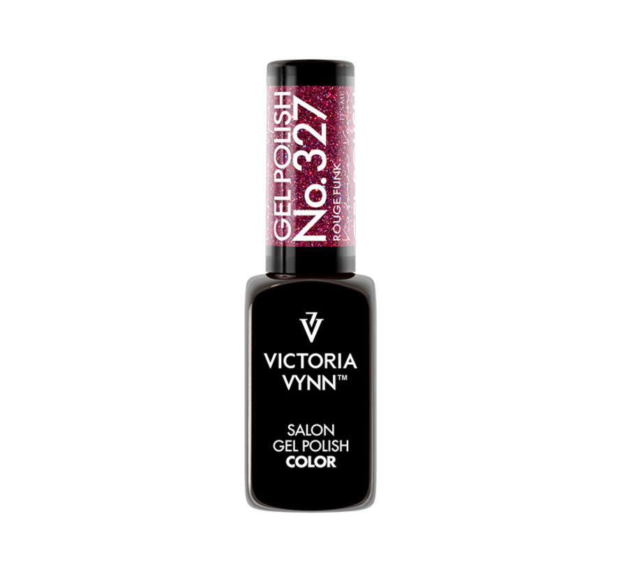 Victoria Vynn Salon Gellak | Disco Fever Collectie | Rouge Funk | 327 | Roze | Glitter | 8 ml