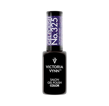 Victoria Vynn  Victoria Vynn Salon Gellak | Disco Fever Collectie | Techno Violet | 325 | Paars | Glitter | 8 ml