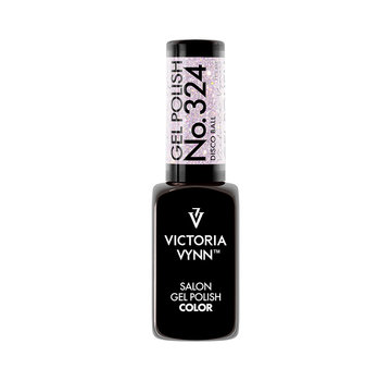 Victoria Vynn  Victoria Vynn Salon Gellak | Disco Fever Collectie | Disco Ball | 324 | Zilver Paars | Glitter | 8 ml