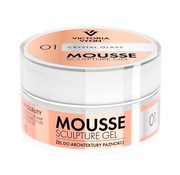 Victoria Vynn  Victoria Vynn | Mousse Sculpture Gel | 01 Crystal Glass | Transparant | 15 ml