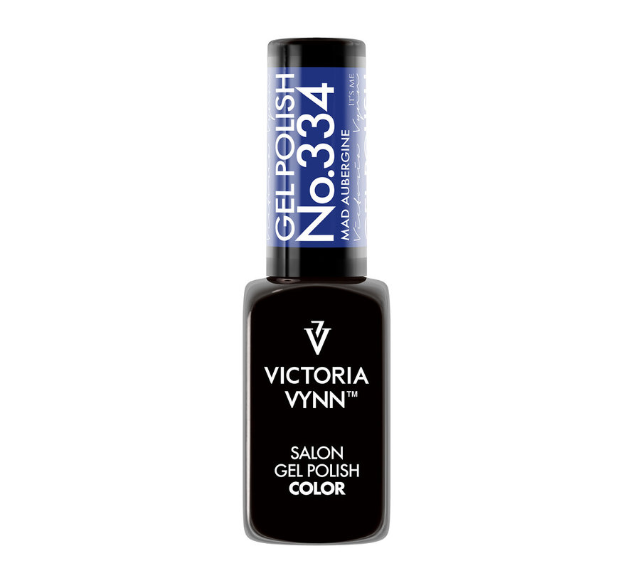Victoria Vynn Salon Gellak | Crazy In Colors | Spring/Summer 2023 Collectie | Mad Aubergine | 334 | Blauw | 8 ml