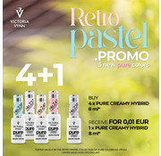 Victoria Vynn  Victoria Vynn Pure RETRO PASTEL Collectie 4+1 GRATIS