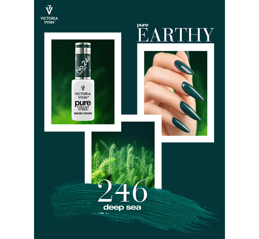 Victoria Vynn Pure Gellak | Earthy  | 246 Deep Sea | 8ml | NIEUW