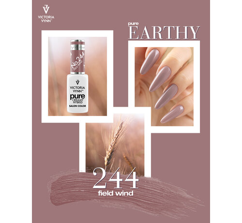 Victoria Vynn  Victoria Vynn Pure Gellak | Earthy  | 244 Field Wind | 8ml | NIEUW