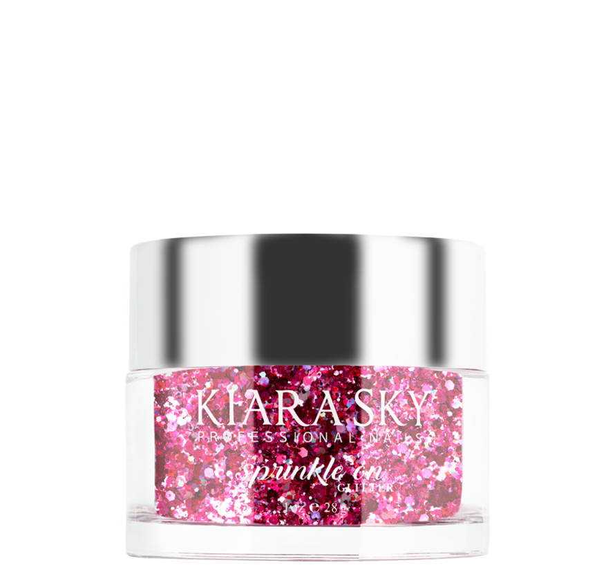 Kiara Sky Sprinkle On Glitter SP237 - DISCO LIGHTS - 25 gram - Strooi deze losse glitters in jouw gellak - gel of acryl en maak van jouw nagels een feestje