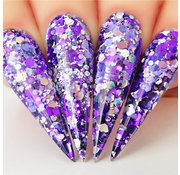 Kiara Sky™ Kiara Sky Sprinkle On Glitter SP236 - AMETHYST - 25 gram - Strooi deze losse glitters in jouw gellak - gel of acryl en maak van jouw nagels een feestje