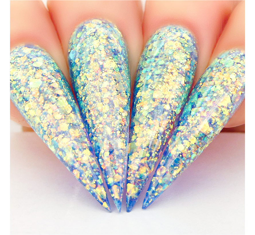 Kiara Sky Sprinkle On Glitter SP226 - MERMAID TALE - 25 gram - Strooi deze losse glitters in jouw gellak - gel of acryl en maak van jouw nagels een feestje