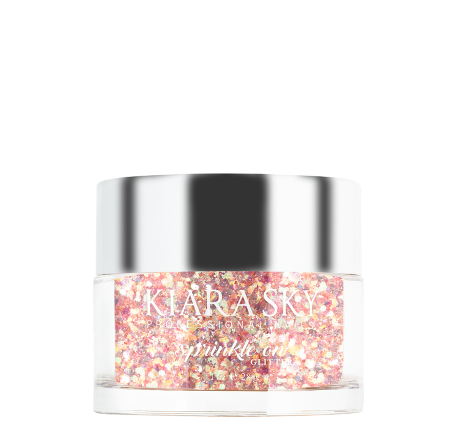 Kiara Sky Sprinkle On Glitter SP206 - ICE QUEEN - 25 gram - Strooi deze losse glitters in jouw gellak - gel of acryl en maak van jouw nagels een feestje