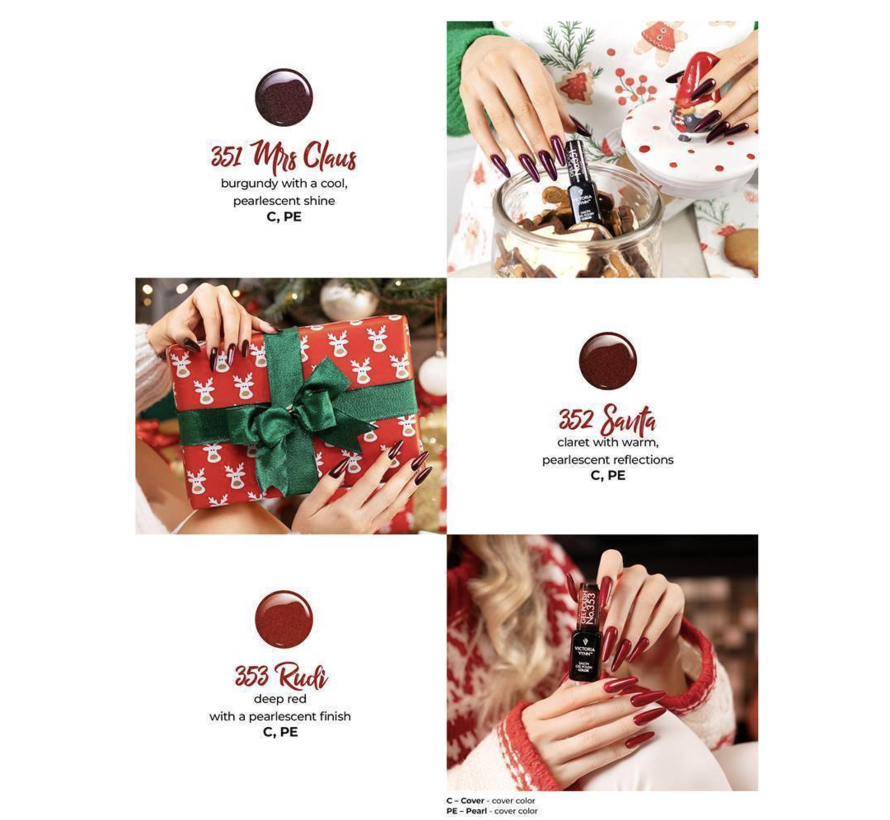 Gellak Victoria Vynn™ Salon Collectie 351 Mrs Claus 8 ml. | NEW IN