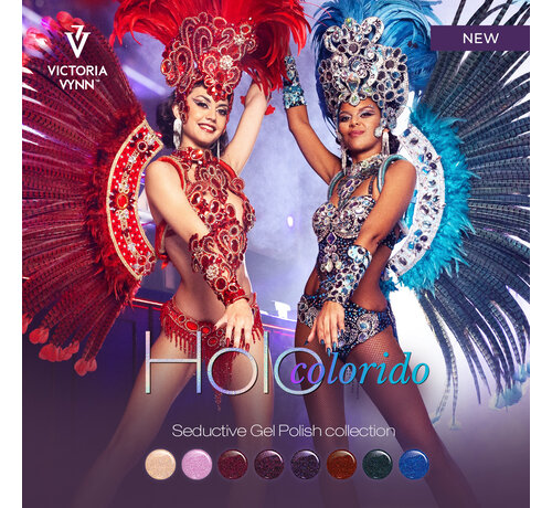 Victoria Vynn  Victoria Vynn™ Salon Gellak Collectie Holo Colorido Bundel - 7 +1 gratis!
