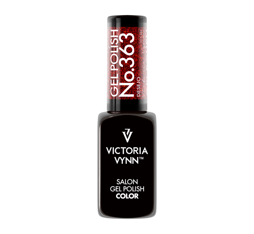 Gellak Victoria Vynn™ Salon Collectie Holo Colorido 363 | Desejo | Rood