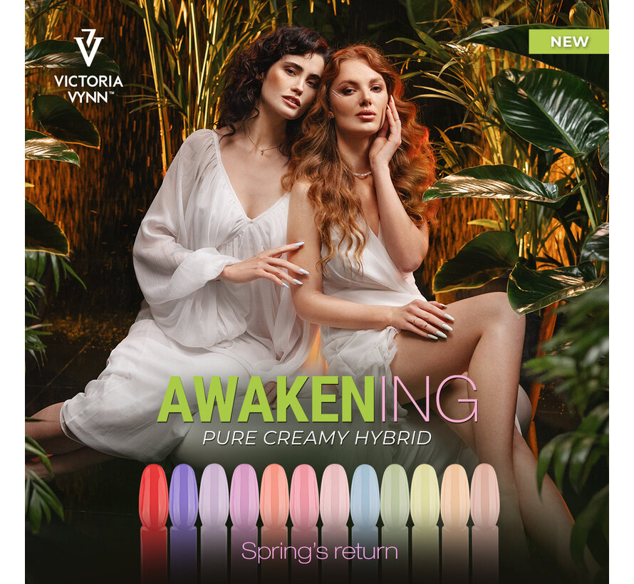 Gellak Victoria Vynn™ Pure Awakening Collectie | 261 Spring Mist | Zalm Pastel | 8ml