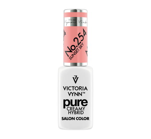 Victoria Vynn  Gellak Victoria Vynn™ Pure Awakening Collectie | 254 Sunset Sky | Peach Pastel | 8ml