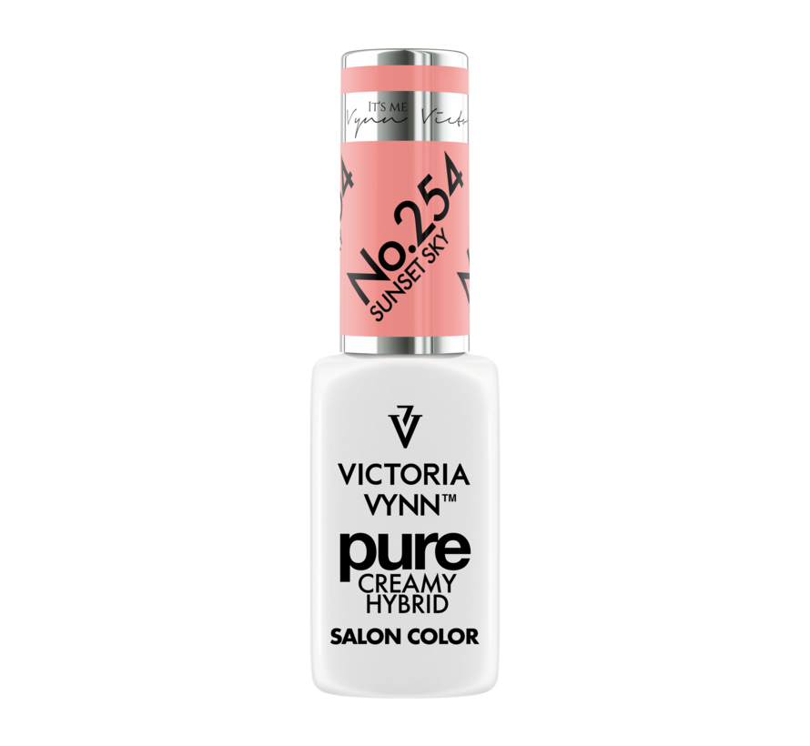 Gellak Victoria Vynn™ Pure Awakening Collectie | 254 Sunset Sky | Peach Pastel | 8ml