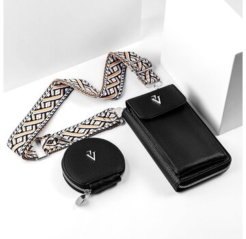 Victoria Vynn  Victoria Vynn portemonnee/tasje | Zwart | Super classy en een absolute must-have!