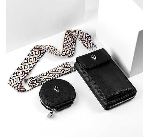 Victoria Vynn Victoria Vynn portemonnee/tasje | Zwart | Super classy en een absolute must-have!