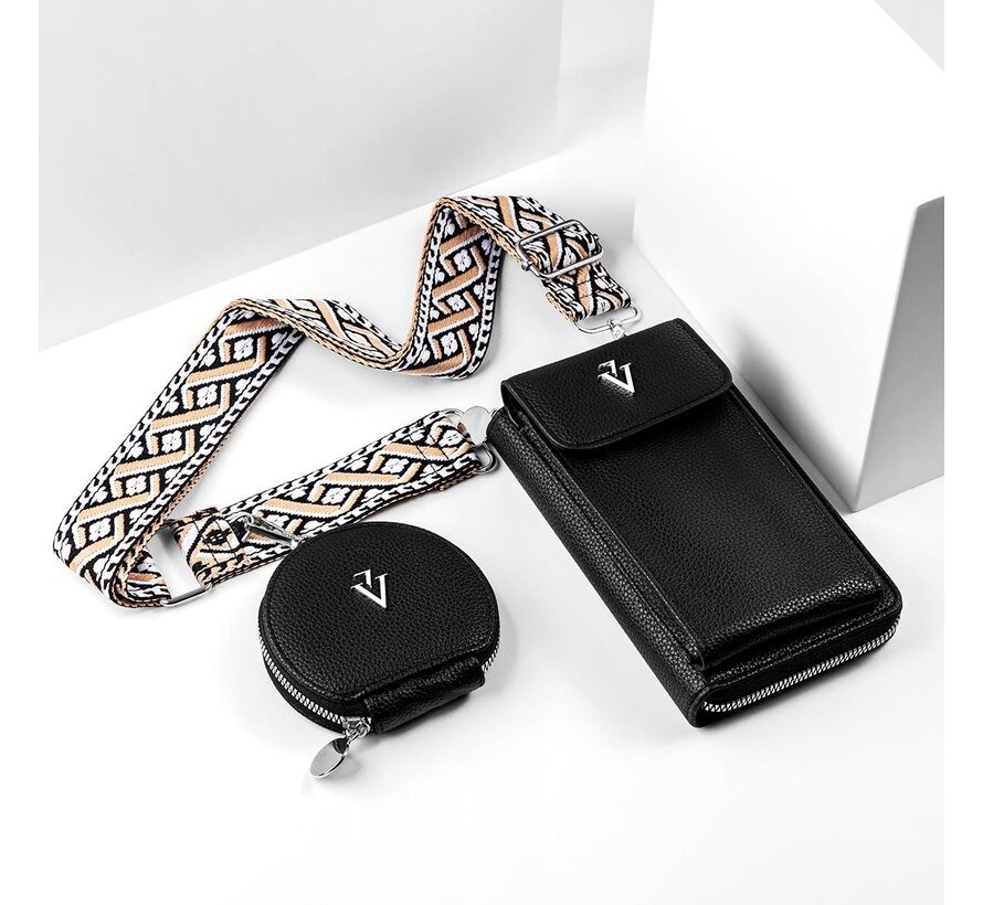 Victoria Vynn portemonnee/tasje | Zwart | Super classy en een absolute must-have!