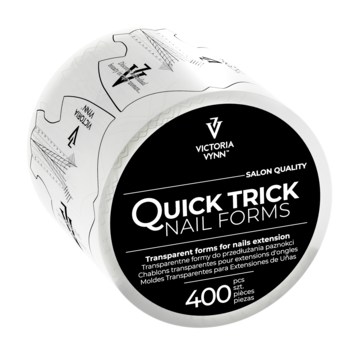 Victoria Vynn  Victoria Vynn Transparante Sjablonen | Super handig voor gels | Quick Trick - 400 Stuks