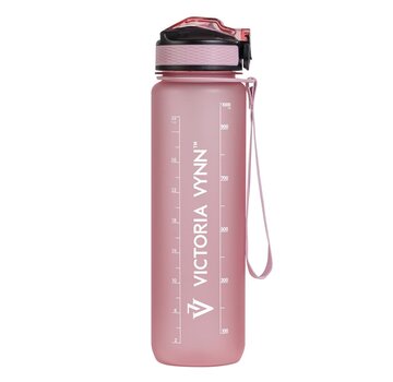 Victoria Vynn  Victoria Vynn WATER BOTTLE WITH STRAW, pink 1000ml.