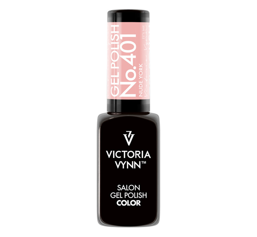 Gellak Victoria Vynn Salon™ Salon Collectie 5 PACK  Forget-me-Nude 1      GP 400, 401, 402, 403 + Top Oh! My Gloss 8ml