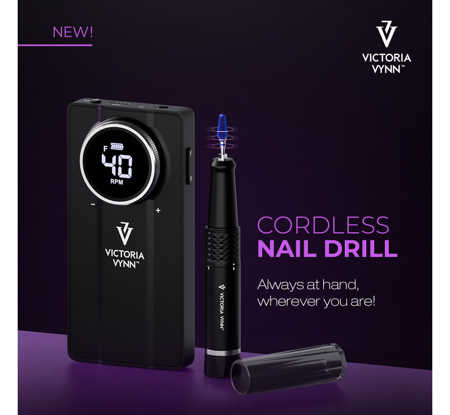 Victoria Vynn Draadloze Nagelfrees 40.000 rpm