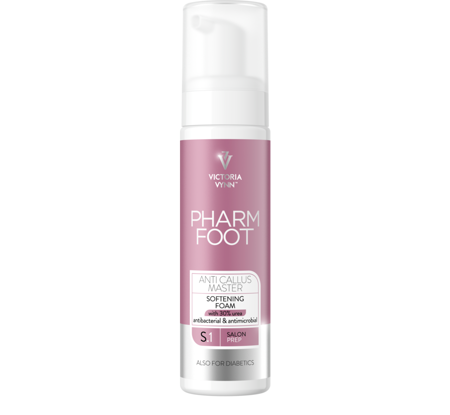 Pharm Foot Urea Anti Callus Master | Een fijne mousse voor het verzachten van eelt | 30% Ureum 200 ml.