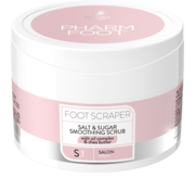 Pharm Foot Pharm Foot All In Foot Scraper | Een heerlijke Salt & Sugar scrub voor zachte voeten en een relax momentje! 200 gr.