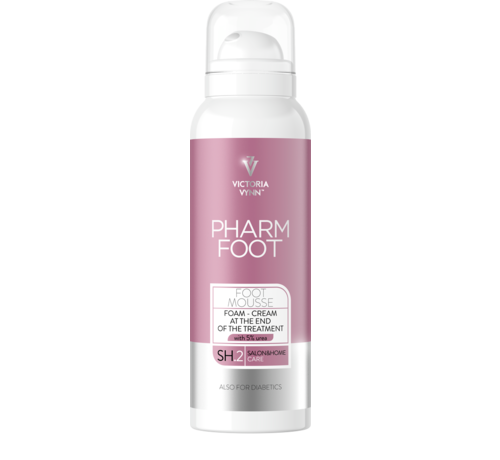 Pharm Foot Pharm Foot Urea Foot Mousse | Foam Creme voor dagelijks gebruik | 5% Ureum 125 ml.