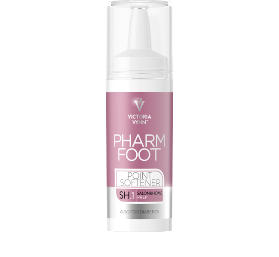 Pharm Foot Urea Point Softener | Vloeistof voor het verzachten van eeltplekjes en likdoorns 15 ml.