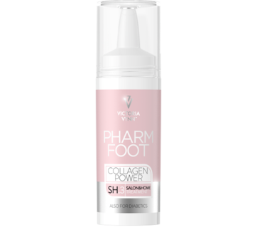 Pharm Foot Pharm Foot All In Collagen Power | Ter ondersteuning van de vernieuwing van de huid rondom de nagel | heeft antiseptische en antimicrobiële eigenschappen  15 ml.