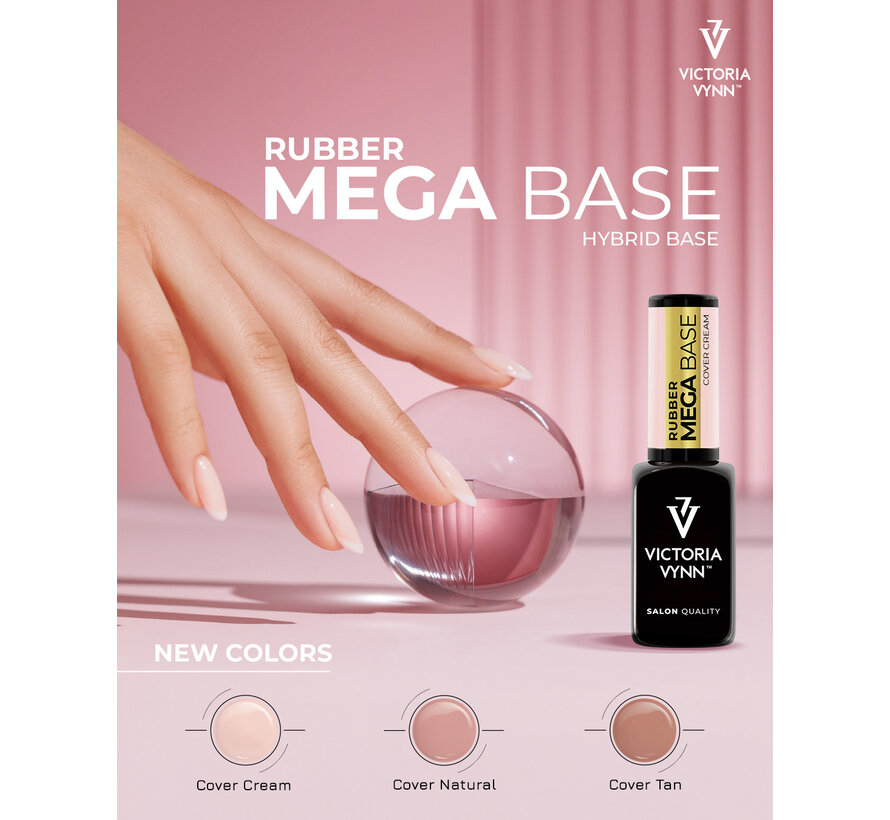 Victoria Vynn Rubber Mega Base Colors NUDE - 3 nieuwe kleuren BESTSELLER BUNDEL