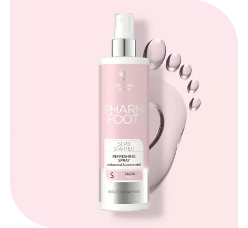 Pharm Foot Pharm Foot All In Septi Starter | Desinfecterende spray | Antibacterieel | Antimicrobial 300 ml. | Bevat 75% Alcohol!