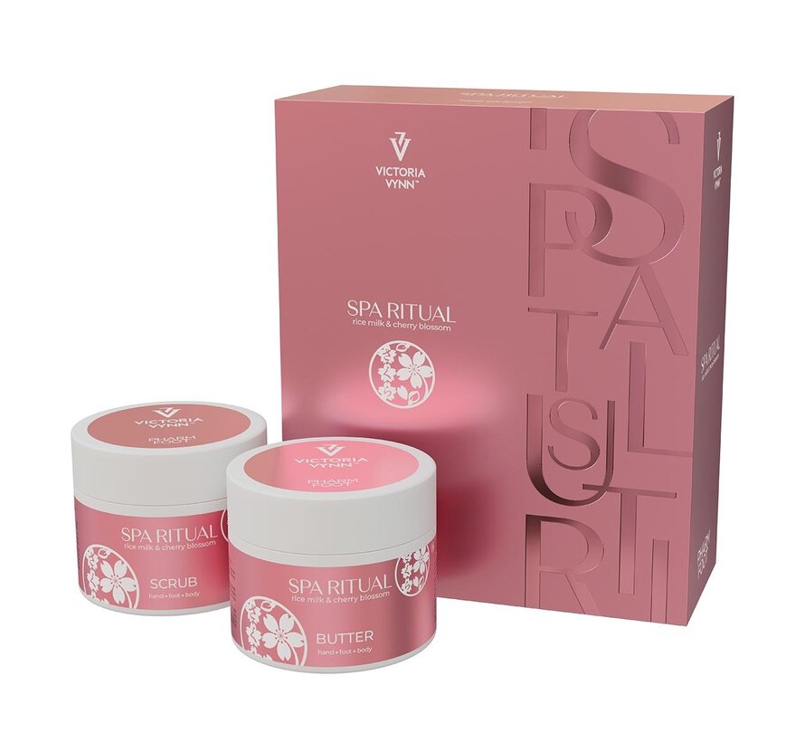 SPA RITUAL SET rice milk & cherry blossom