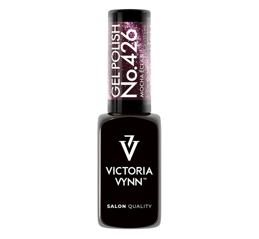 Gellak Victoria Vynn Salon Collectie 426 - 8 ml. - Mocha Éclair