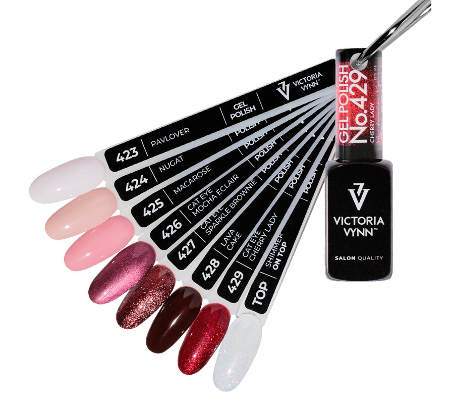 Gellak Victoria Vynn Salon Collectie 426 - 8 ml. - Mocha Éclair
