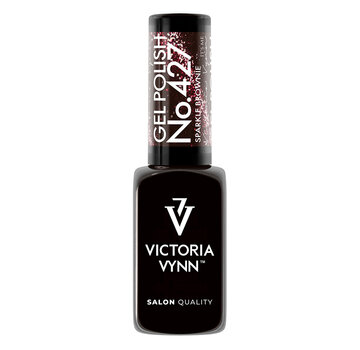 Victoria Vynn  Gellak Victoria Vynn Salon Collectie 427- 8 ml. - Sparkle Brownie