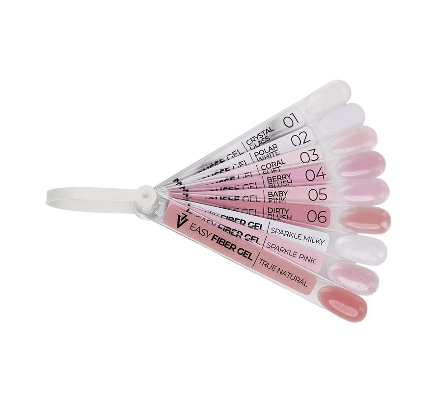 Victoria Vynn Kleurenring Mousse gel 1-6 & Easy Fiber Gel - zie voor alle kleuren op de afbeelding!