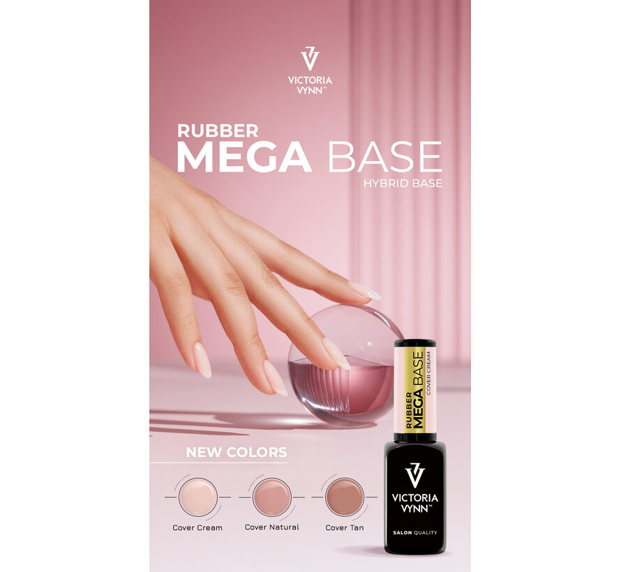 Victoria Vynn Rubber Base | Mega Base Cover Tan 8ml