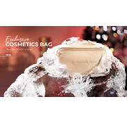 Victoria Vynn  Victoria Vynn Cosmetic Bag Ecru