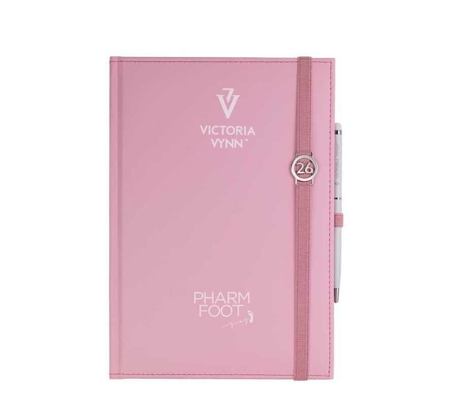 Victoria Vynn Agenda 2026 ENG - Roze - Alleen in pre order te bestellen!