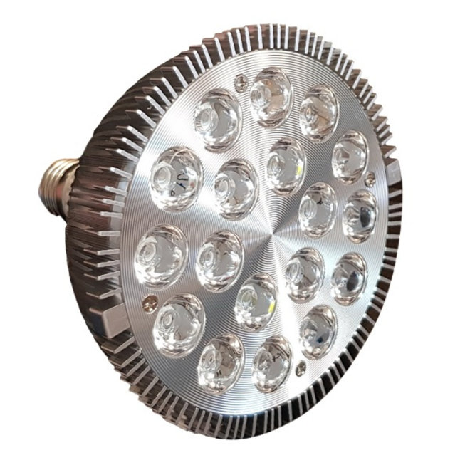 LED Groeilamp Kweeklamp E27 PAR L - 18 leds x 3W Voor Groei en Bloeifase