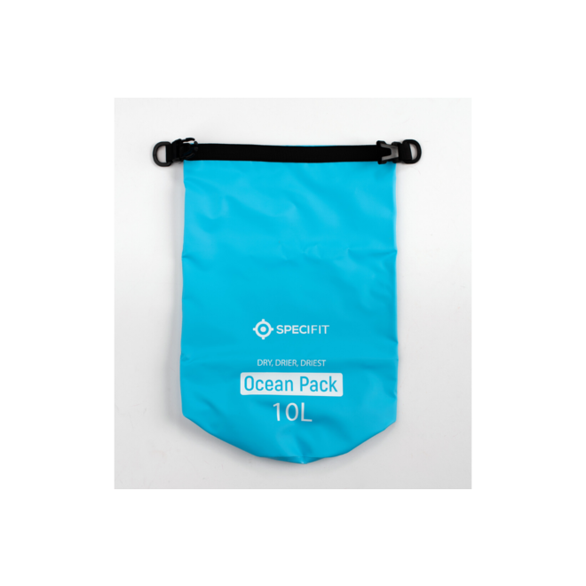 Specifit Ocean Pack 10 Liter - Drybag - Waterdichte Tas - Droogtas Blauw