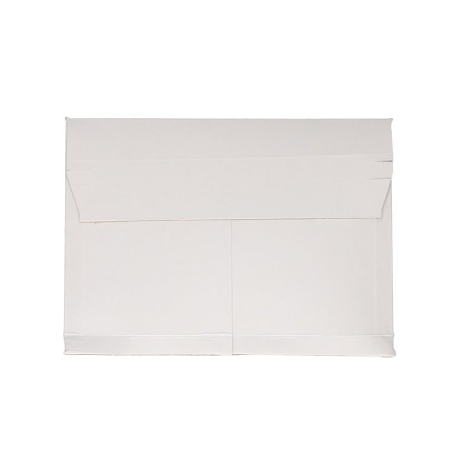 Envelobox 180 x 150 x 30 mm - wit/grijs - met tearstrip - bundel met 50 stuks