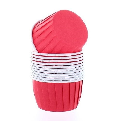 Baking cups red (per 72 pieces)