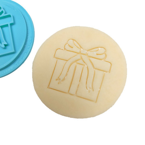 Koekatelier Cookie stamp - Gift with bow