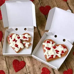 Cupcakedozen.nl Mini pizzadoos voor koekjes (100 st)