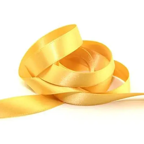 Cupcakedozen.nl Food contact safe cake ribbon - Honey Gold (20 m.)