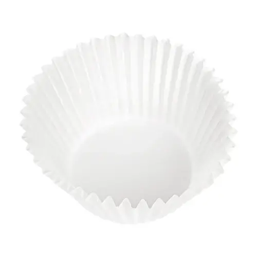 Mooie witte baking cups voor standaard formaat cupcakes (500 stuks)